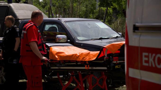 Raketenangriff auf Dnipro am 24