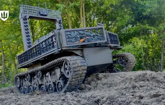 Le forze armate ucraine riceveranno un nuovo “Murača” — un complesso robotizzato cingolato per condizioni di guerra estreme