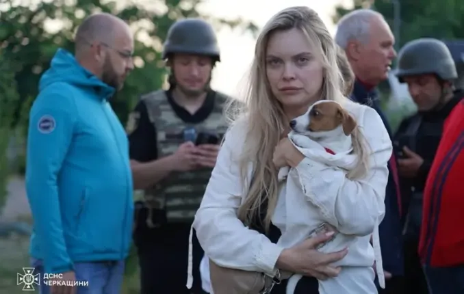 Destruction et dévastation à Smila : conséquences d’une attaque aérienne massive et incendies étendus