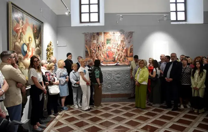 Eredità spirituale e simbolismo: Kyiv inaugura una mostra dedicata al Concilio di Nicea e all’iconografia della Santa Trinità