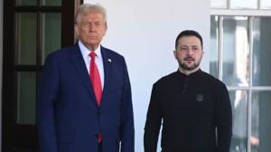 Selenskyj hofft auf mögliches Treffen mit Trump in Den Haag
