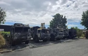 CAMIONS MILITAIRES INCENDIÉS EN ALLEMAGNE : SONT-ILS DESTINÉS À L’UKRAINE ?